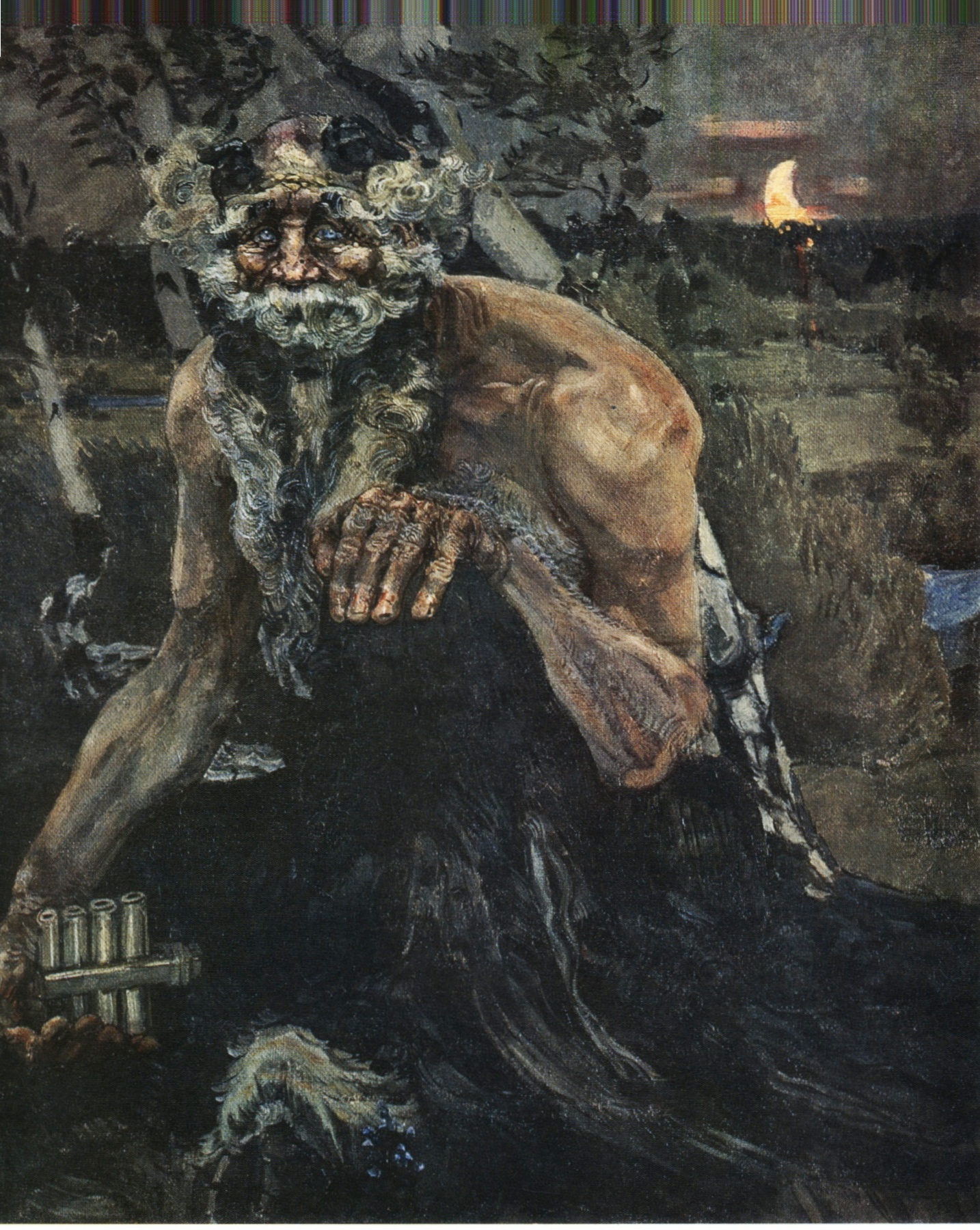 The god Pan, by Mikhail Vrubel